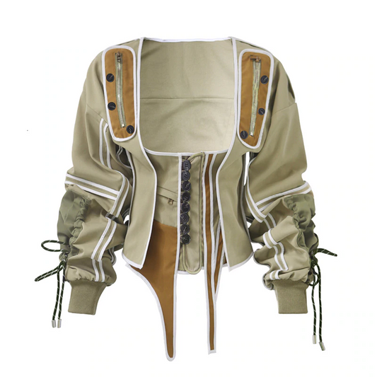 Can't Keep This Asymmetric Jacket