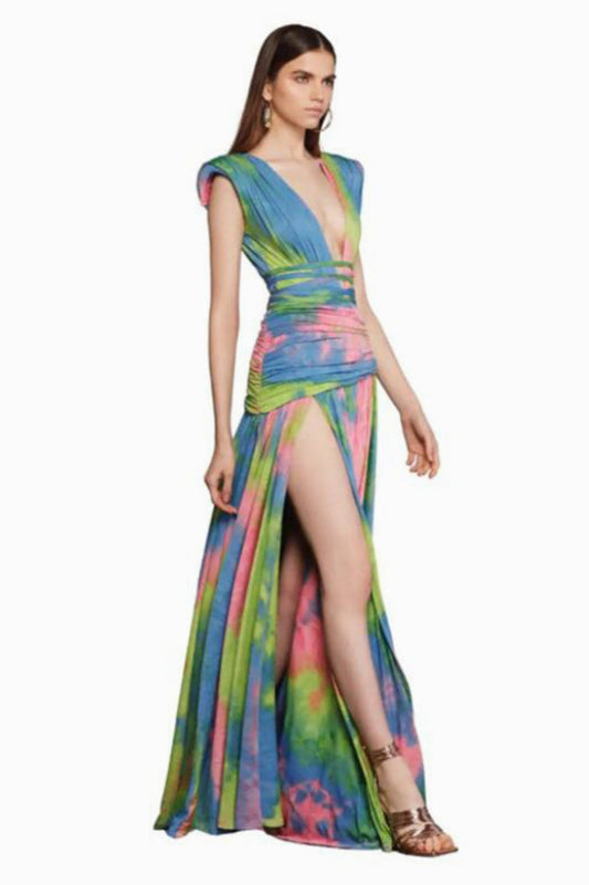 Maya Printed Gown