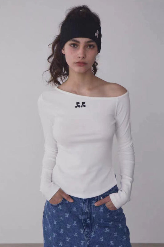 Street Style One Shoulder Top