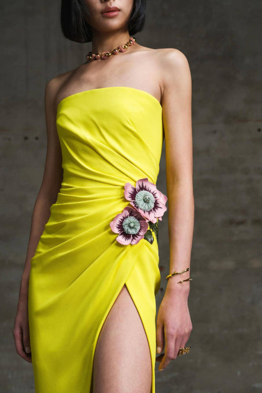 Floral Applique Dress