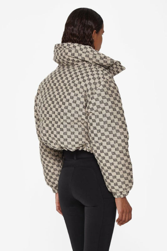 Monogram Jacquard Canvas Puffer Wmns