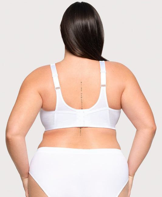 MagicLift Active Support Bra White