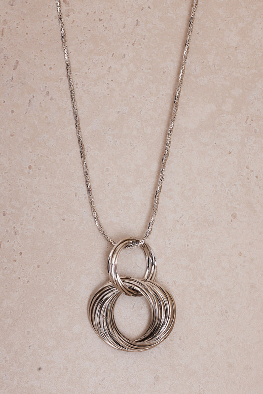 Interlace Pendant - Silver