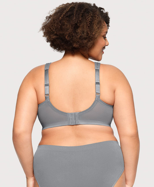 MagicLift Moisture Control Bra Gray Heather