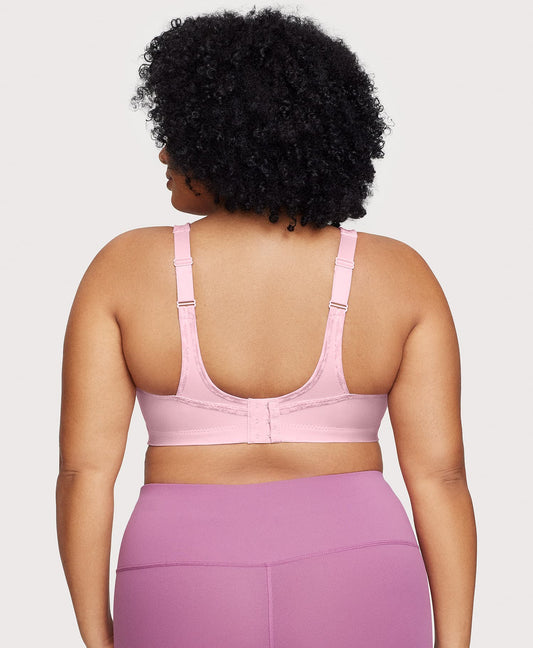 No-Bounce Camisole Sports Bra Parfait Pink