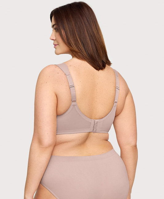 MagicLift Seamless Support T-Shirt Bra Taupe