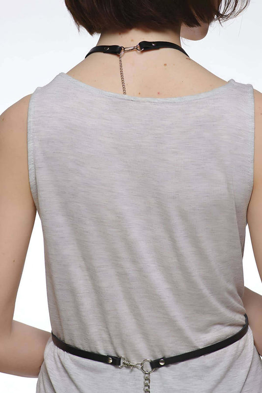 T-Shirt, Leather Accessories on Shirts