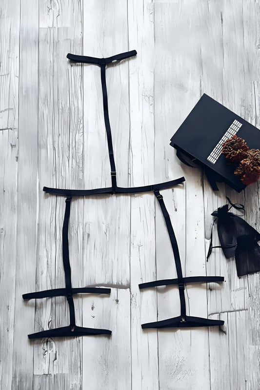 Waist - Neck and Leg Tied Harness Garter