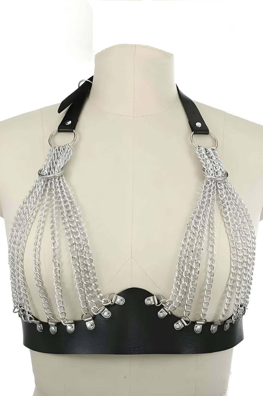 Chained Breast Sexy Harness