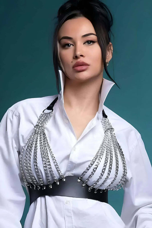 Chained Breast Sexy Harness