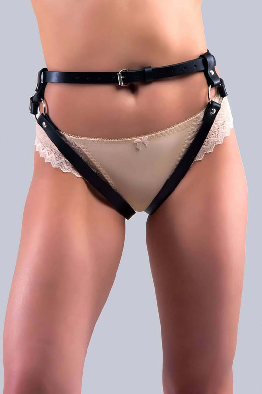 Fantasy Leather Panty Harness