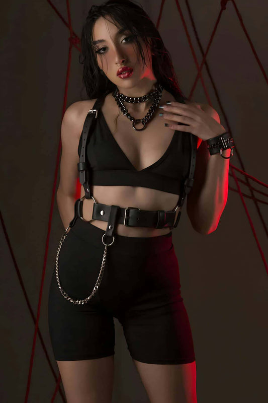 Fancy Leather Shoulder Harness