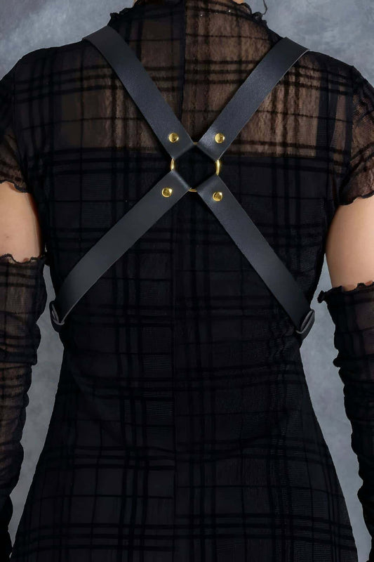 Leather Belt Over Dress, Shirt Belt