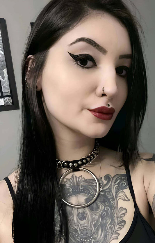 Rubber Choker - Rubber Collar - Rubber Necklace Harness