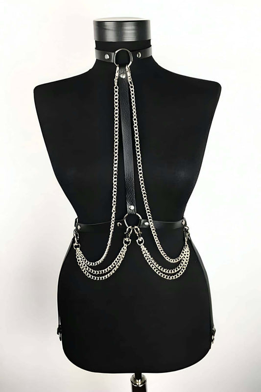 Special Production Leather Model - sexy harness