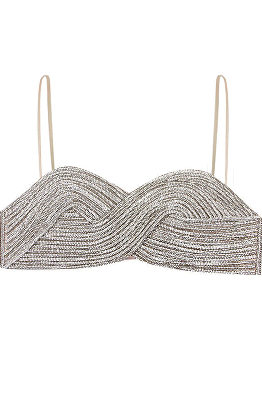 Silver Eternity Bra