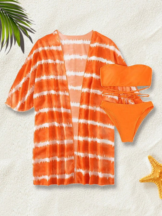 Boho Two-Piece Set – Midnight Swim – Sunset Muse