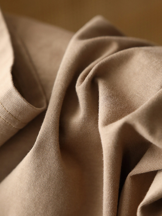 Close Your Eyes Loose Round Neck Top