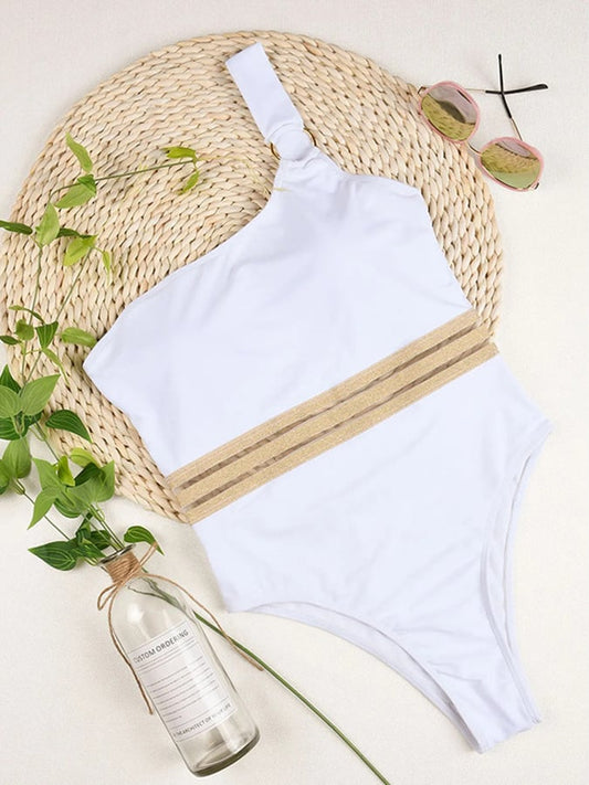 Elegant Triangle Bikini – Floral Dream – Sunset Muse