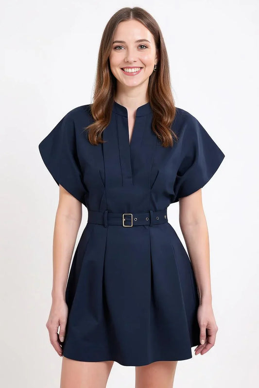 Navy Night Dress