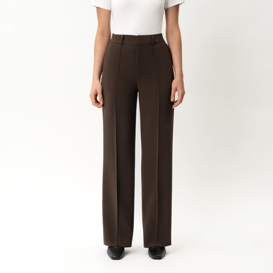Crepe Relaxed Trouser