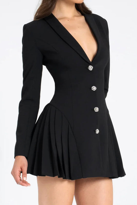 Phoebe Long Sleeve Mini Dress