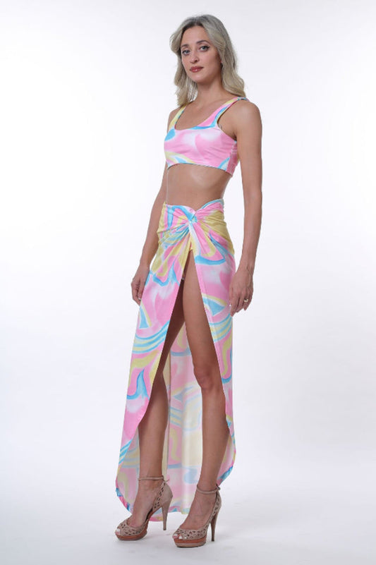 A In Girls Cover Up Set