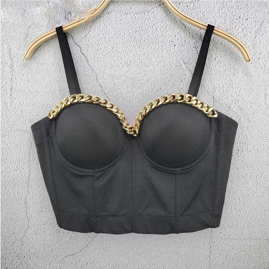 Women In Chain Crop Top