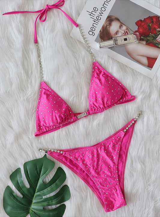 Sculpted High-Waist Bikini – Golden Hour – Azure Tide