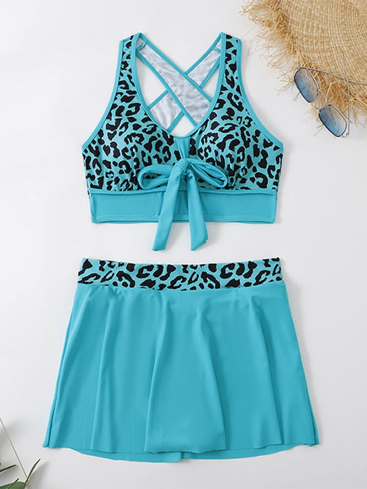 Glam Cut-Out Bikini – Golden Hour – Aqua Luxe