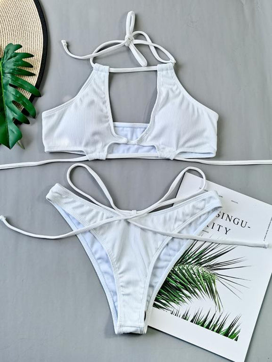 Elegant Swimsuit – Golden Hour