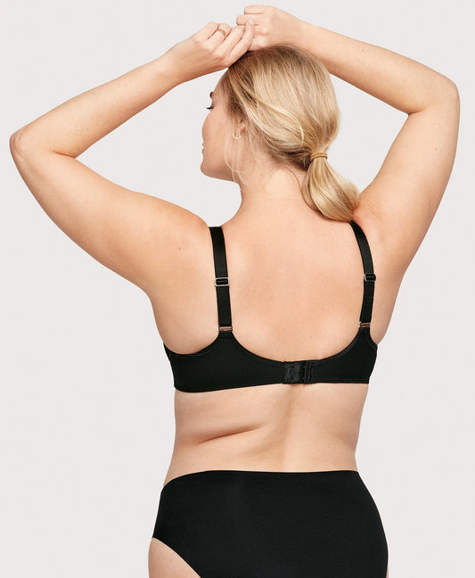 Lace Comfort WonderWire Bra Black