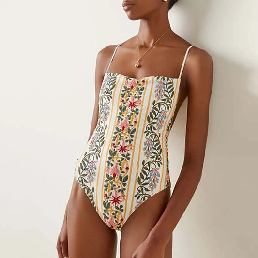 Refined Cut-Out Bikini – Vintage Chic
