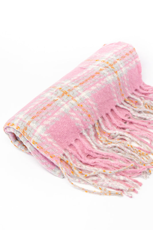 Cozy Moments Plaid Scarf