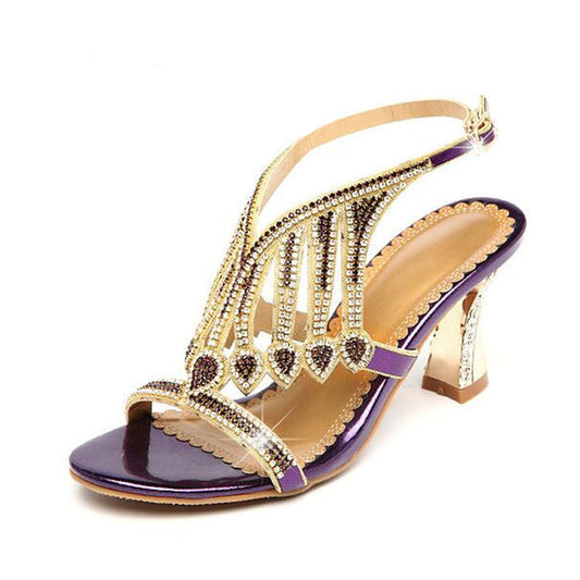 Glamorous One Heeled Sandals