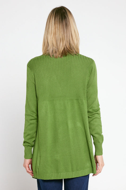 Dani Cotton Cardigan - Green
