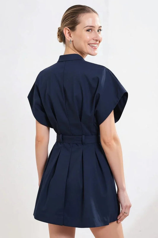 Navy Night Dress