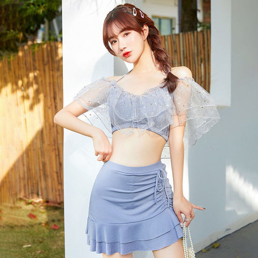 Minimalist Two-Piece Set – Vintage Chic – Sunset Muse