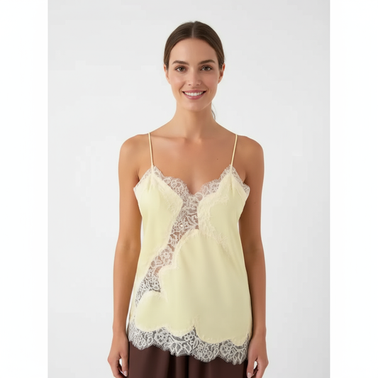 Oh Lace Top - Yellow
