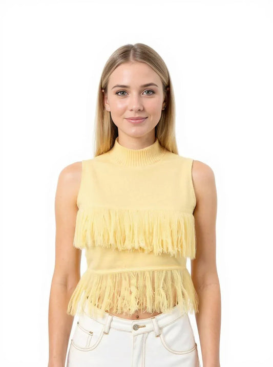 Sweater Weather Sweater- Yellow