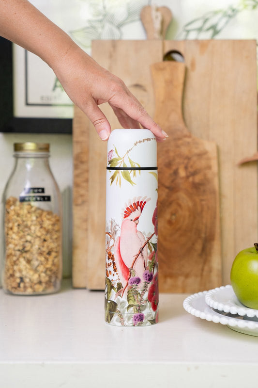 Flowering Gum Stainless Steel Tea Flask