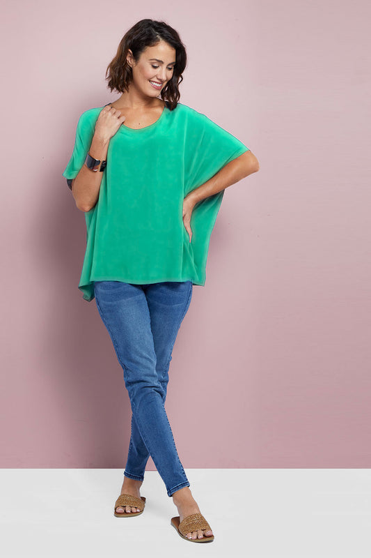 Kuala Lumpur Top - Jade Green