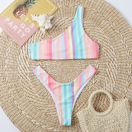 Glam Cut-Out Bikini – Crisscross Style