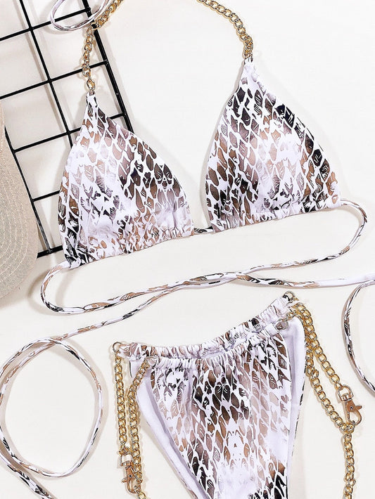 Bold Bikini – Halter Luxe – Azure Tide