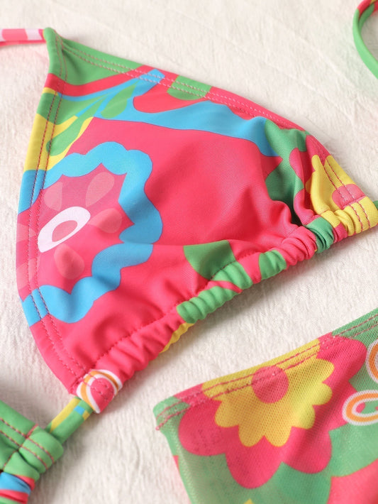 Bold Triangle Bikini – Midnight Swim