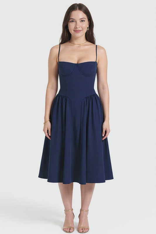 Midnight Midi Dress