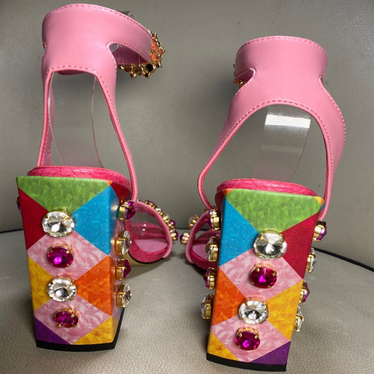 Pink All The Way Sandal