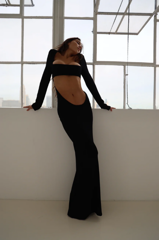 Black Grande Finale Gown