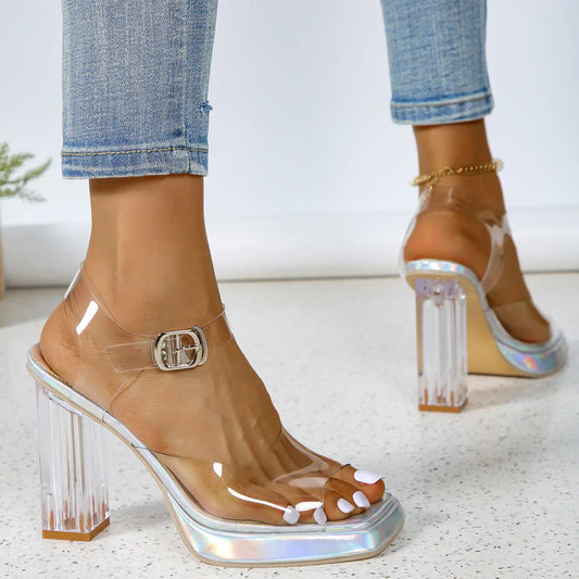 Fractured Fairytale Pump Sandals