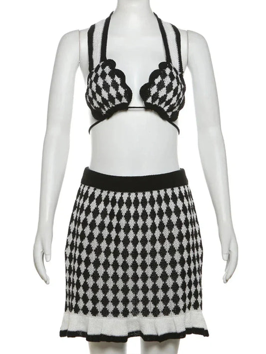 Living On A High Note Skirt Set